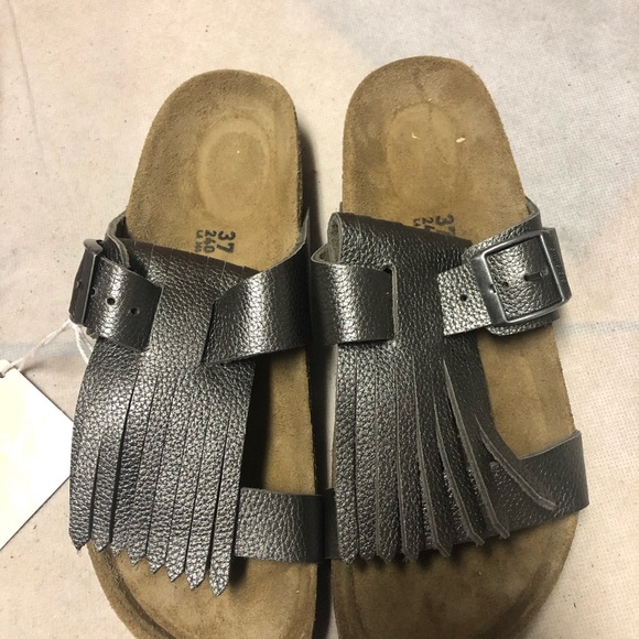 birkenstock maddie fringe